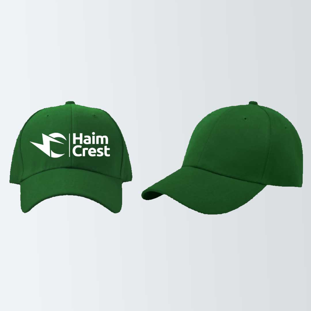 branded Green Cap